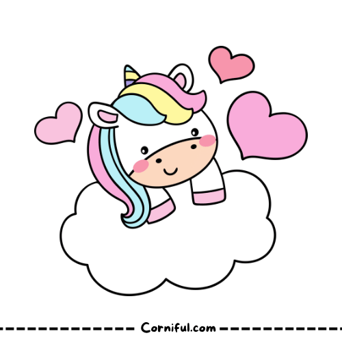 Unicorn Coloring Pages Already Colored