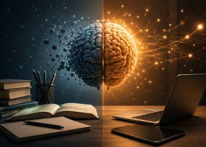 هل سيجعلنا الذكاء الاصطناعي أقل ذكاءً؟